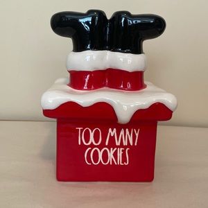 Rae Dunn TOO MANY COOKIES decor